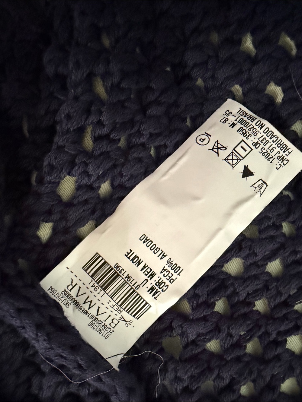 BIAMAR DAISY Cardigan 100% Cotton - Picture 2 of 8